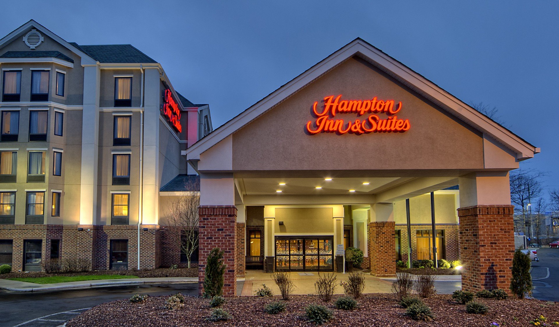 Exterior view at Hampton Inn & Suites — Asheville Airport