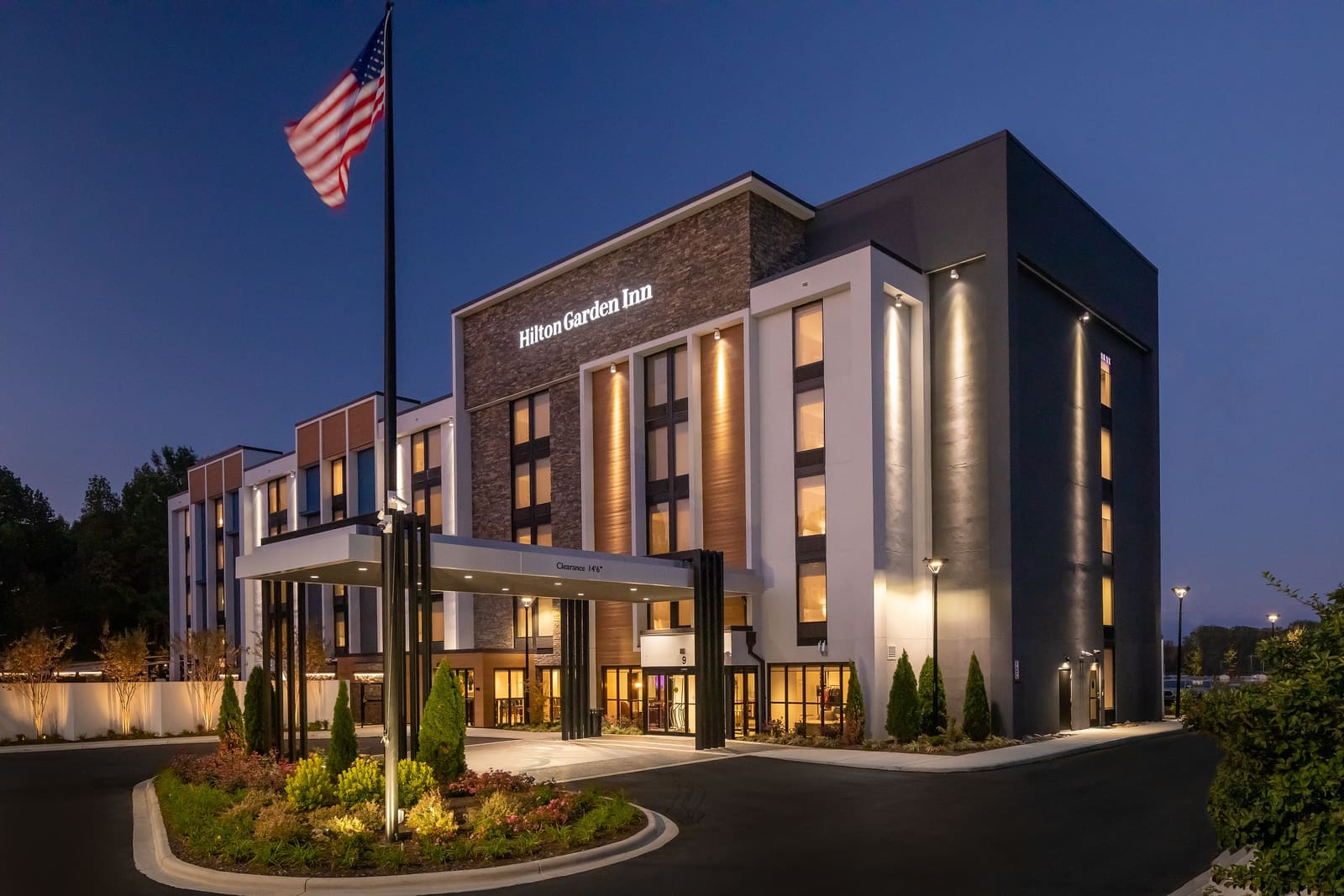 Exterior of Hilton Garden Inn Asheville South
